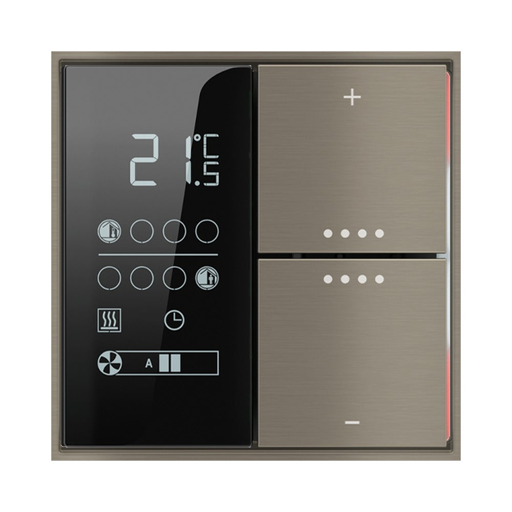 Ekinex FF / 71 series square frame Form 86x86 EK-FOQ – Metal Nickel (GBR)