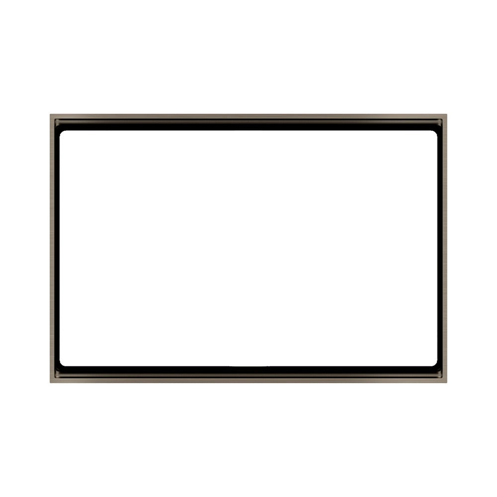 Ekinex FF / 71 series rectangular frame Form 126x86 EK-FOR – Metal Nickel (GBR)