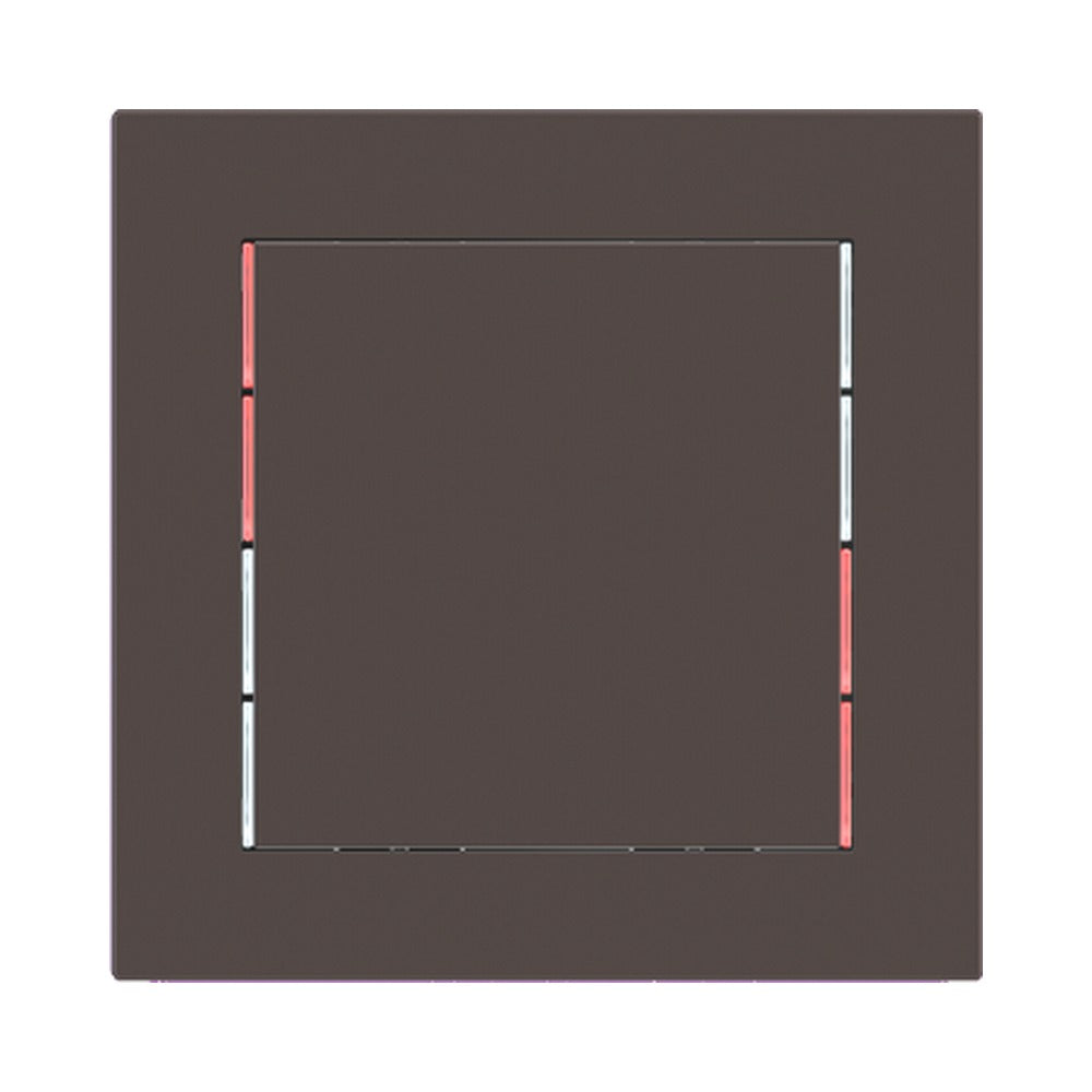 Ekinex 71 series square rocker 60x60, pack of 1 EK-T1Q – Fenix NTM Cocoa Orinoco (FCC)