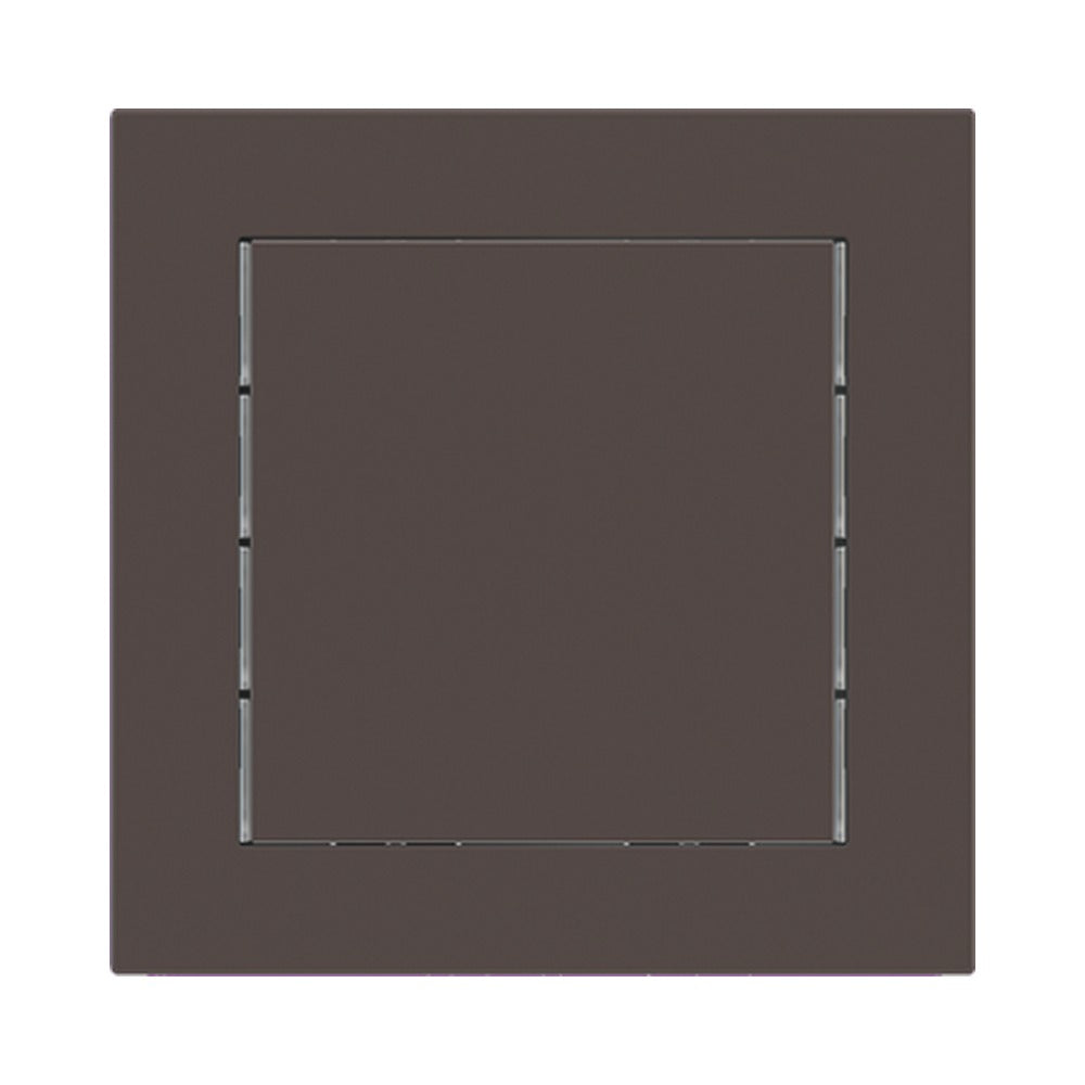 Ekinex 71 series square rocker 60x60 with symbol/text (made to order), 1 pc – Fenix NTM Cocoa Orinoco (FCC)
