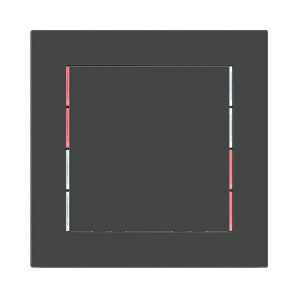 Ekinex 71 series square rocker 60x60, pack of 1 EK-T1Q – Fenix NTM Grey Bromine (FGB)