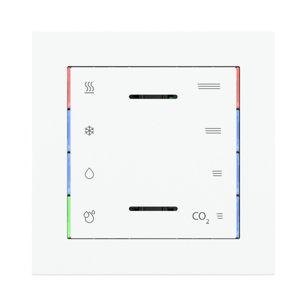 Ekinex front cover 60x60 for multisensor EK-ET3-TP EK-T1Q-ET2 – Technopolymer Warm White (GAA)