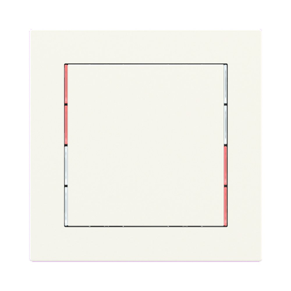 Ekinex 71 series square rocker 60x60, pack of 1 EK-T1Q – Technopolymer Warm White (GAA)