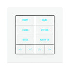 Ekinex 20venti KNX 10-rocker pushbutton with backlit symbols and proximity sensor EK-E2E-TP-10