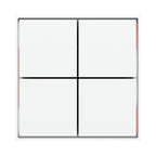 Ekinex FF KNX 4-channel pushbutton with thermostat EK-ED2-TP
