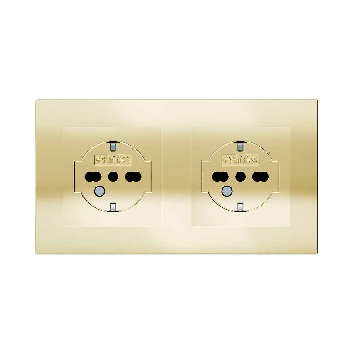 Ekinex EK-D2P plate – Metal HT Champagne (CHA)