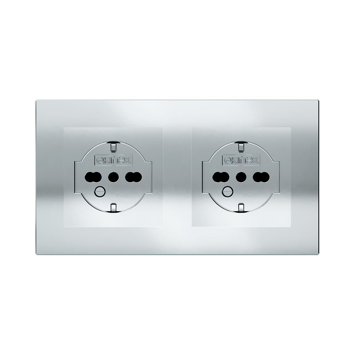 Ekinex EK-D2P plate – Metal HT Chrome (CRO)