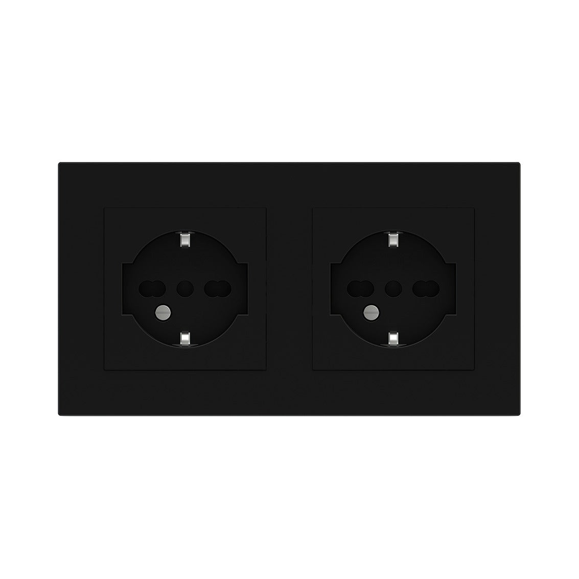 Ekinex EK-D2P plate – Technopolymer Intense Black RAL 9005 (GAE)