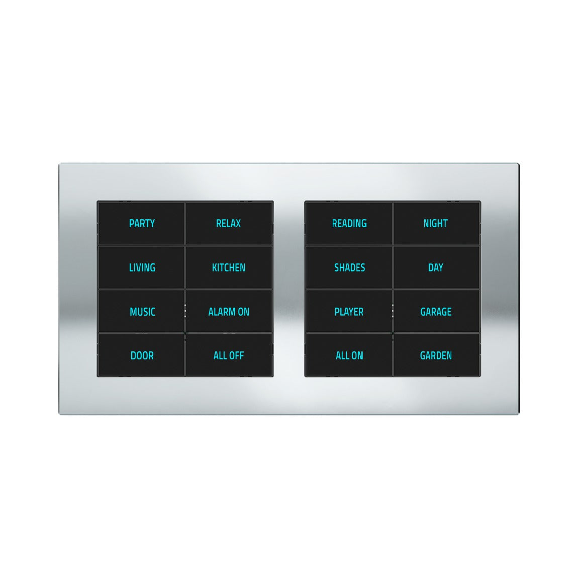 Ekinex EK-D2S plate – Metal HT Chrome (CRO)
