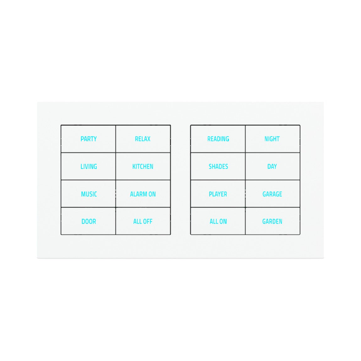 Ekinex EK-D2S plate – Technopolymer Warm White (GAA)