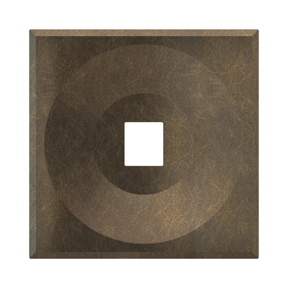 Ekinex ERA square magnetic plate for keystone EK-DEA-K – Bronze Corked