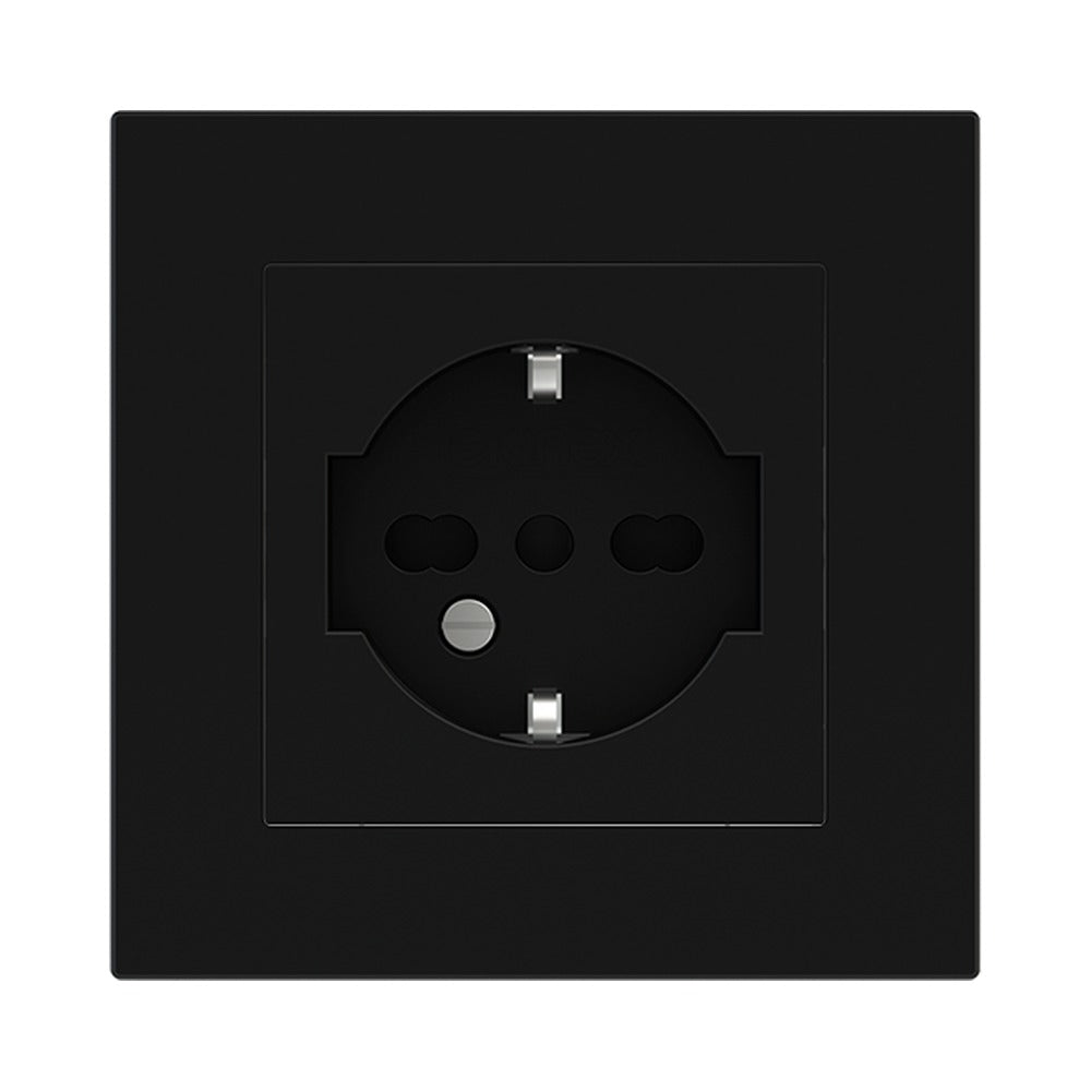 Ekinex EK-DQG plate – Technopolymer Intense Black RAL 9005 (GAE)