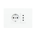 Ekinex EK-DRG plate – Technopolymer Pure White RAL 9016 (GAR)