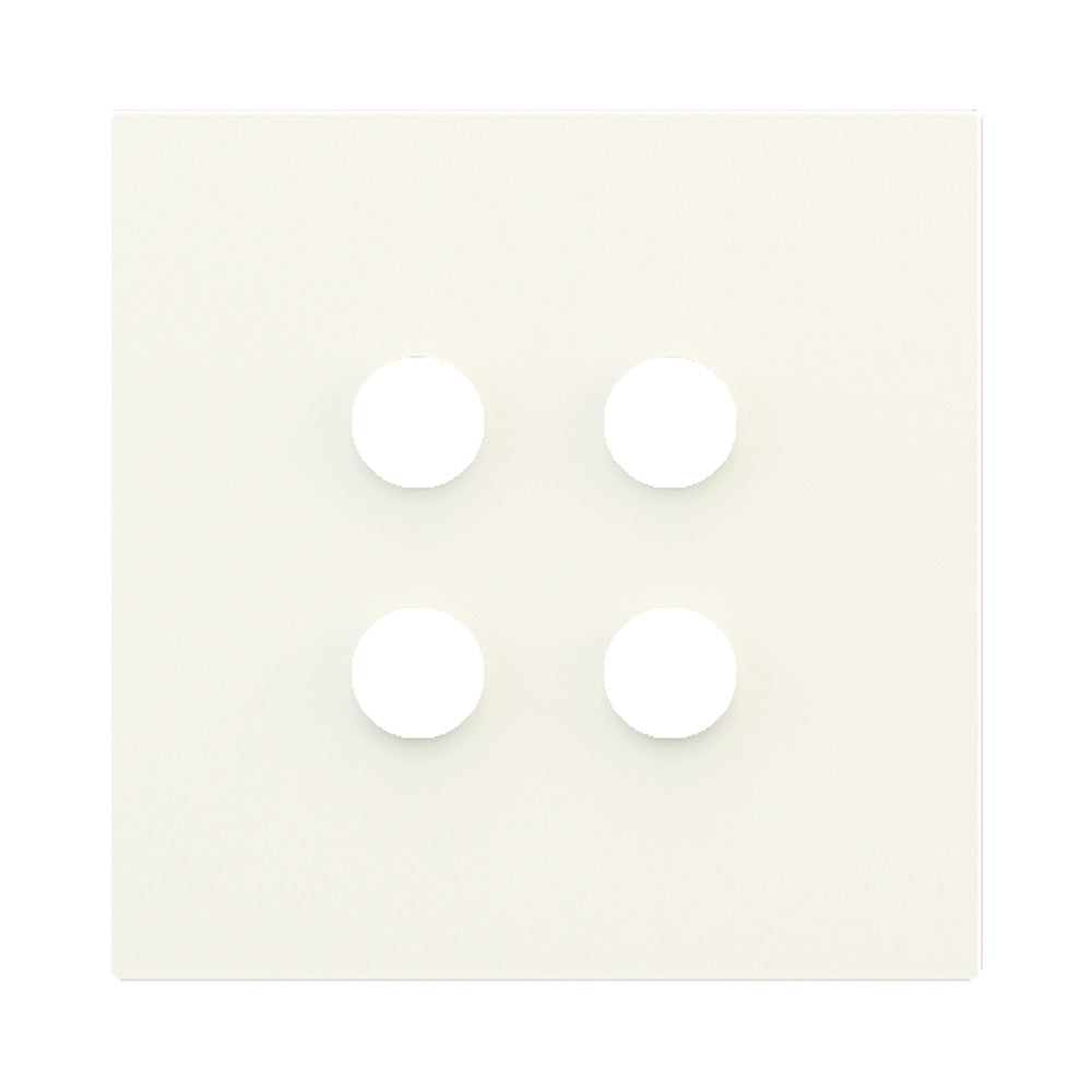 Ekinex Proxima square magnetic plate for pushbutton EK-PQA – Warm White