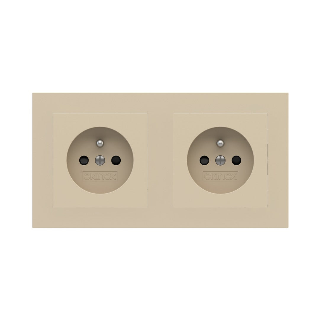 Ekinex EK-P2P plate – Fenix NTM Beige Luxor (FBL)