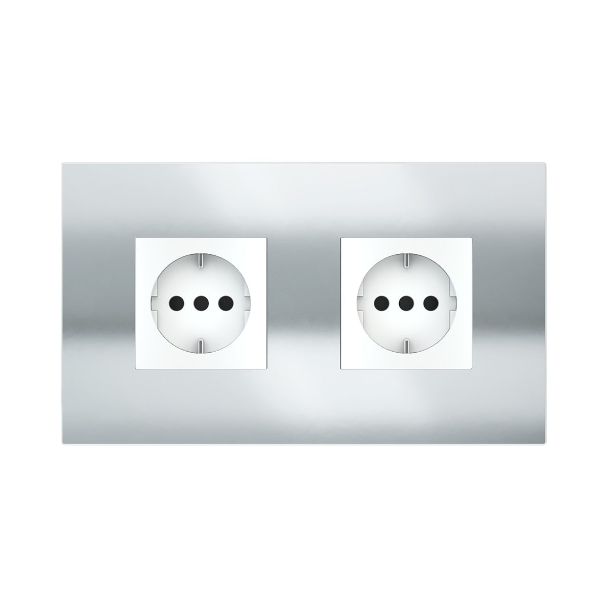 Ekinex EK-S2E plate – Metal HT Chrome (CRO)