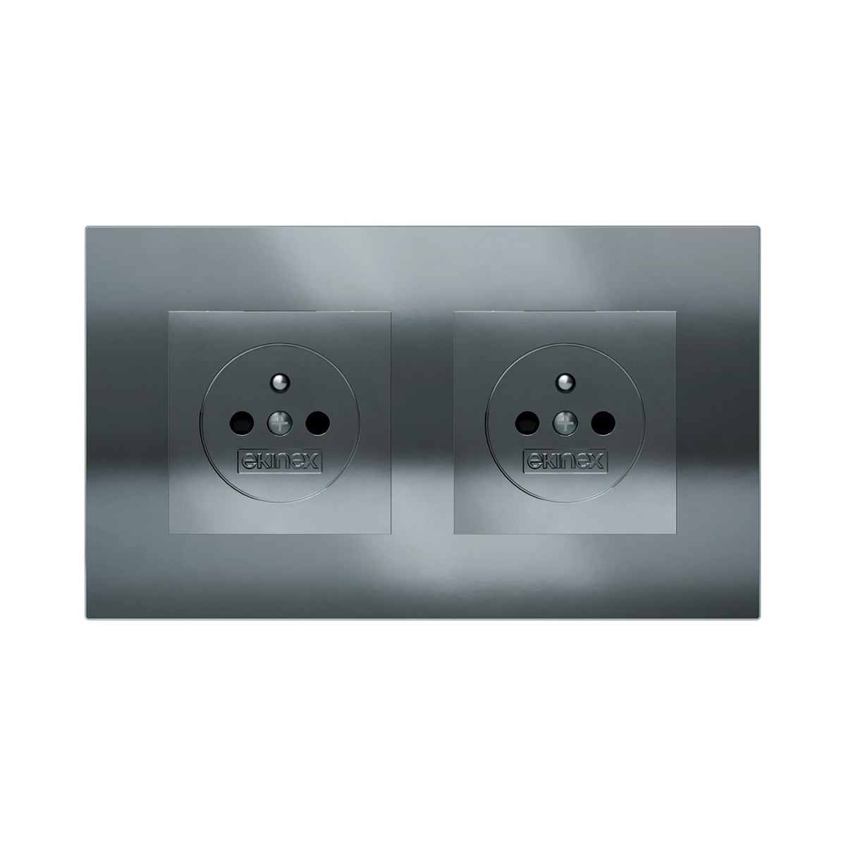 Ekinex EK-S2P plate – Metal HT Black Metal (CBM)