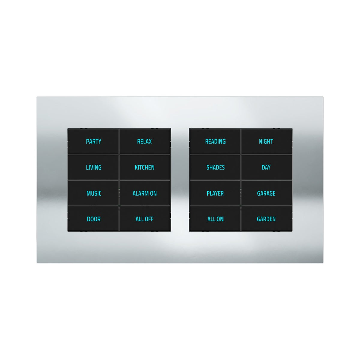 Ekinex EK-S2S plate – Metal HT Chrome (CRO)