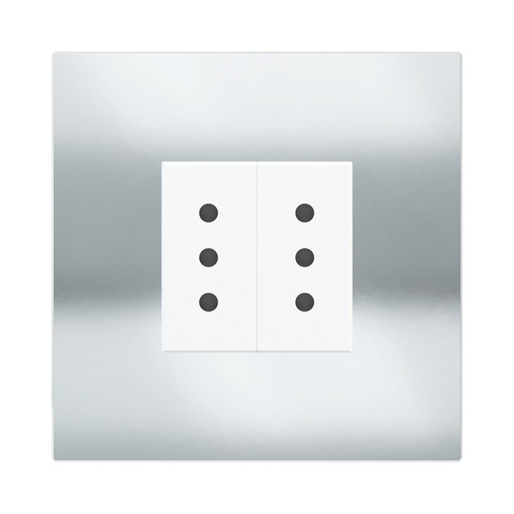 Ekinex EK-SQP plate – Metal HT Chrome (CRO)