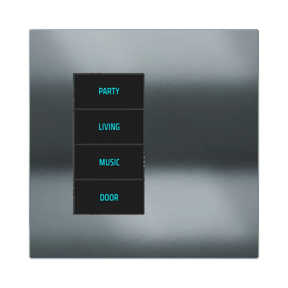 Ekinex EK-SQT plate – Metal HT Black Metal (CBM)