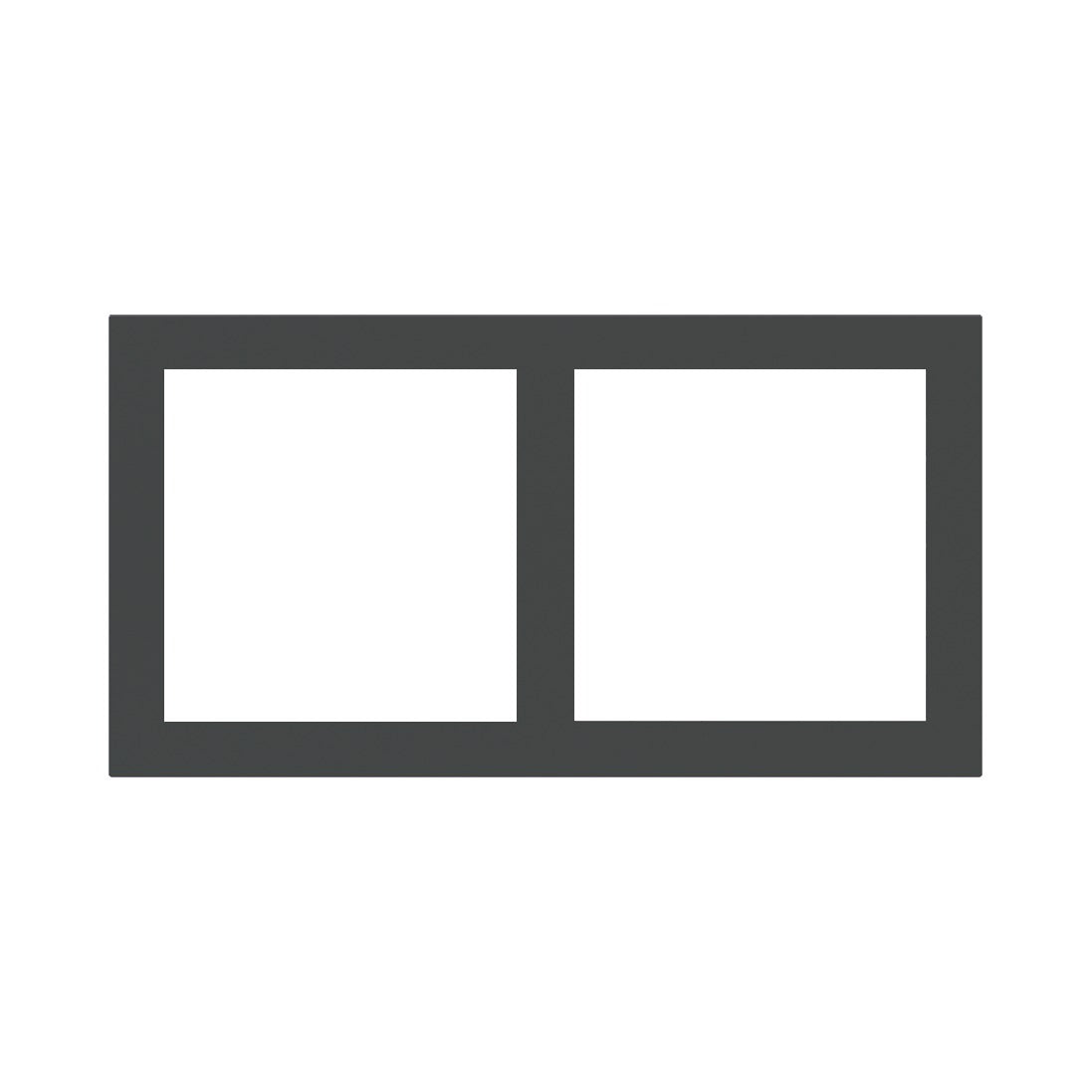 Ekinex 2-fold plate – Fenix NTM Grey Bromine (FGB)