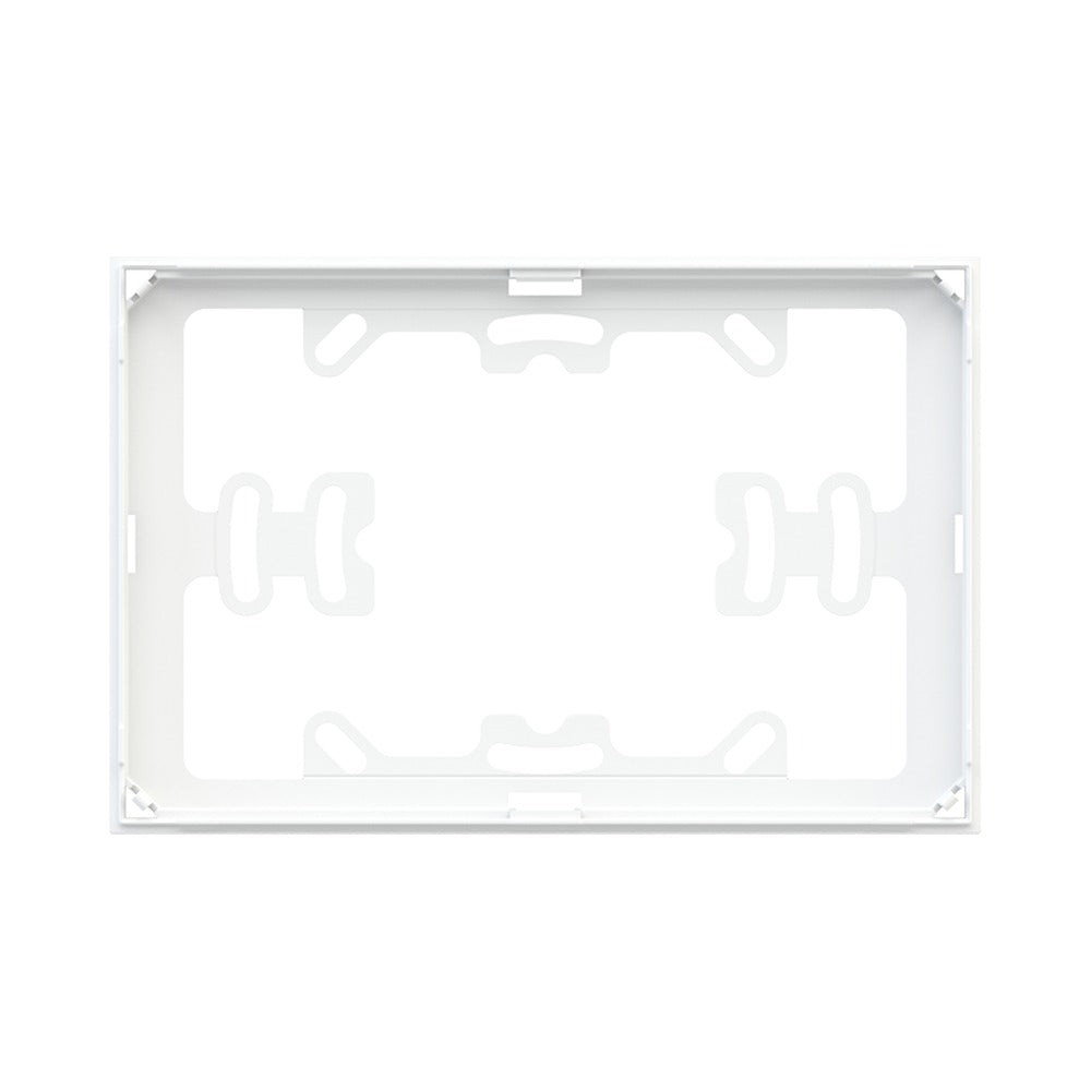 Ekinex rectangular adapter for rectangular plates EK-TAR-1 – 'NF, white