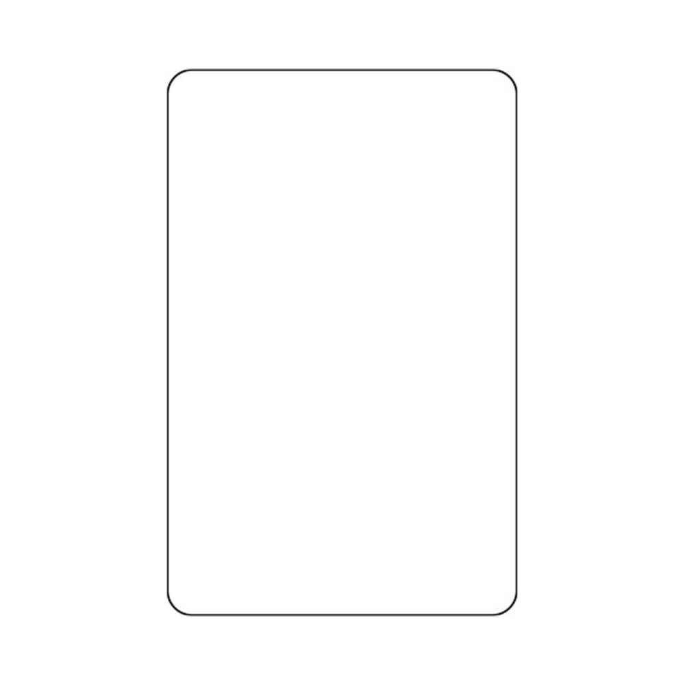 Ekinex white MIFARE 1K transponder cards, pack of 10 EK-TCW-10