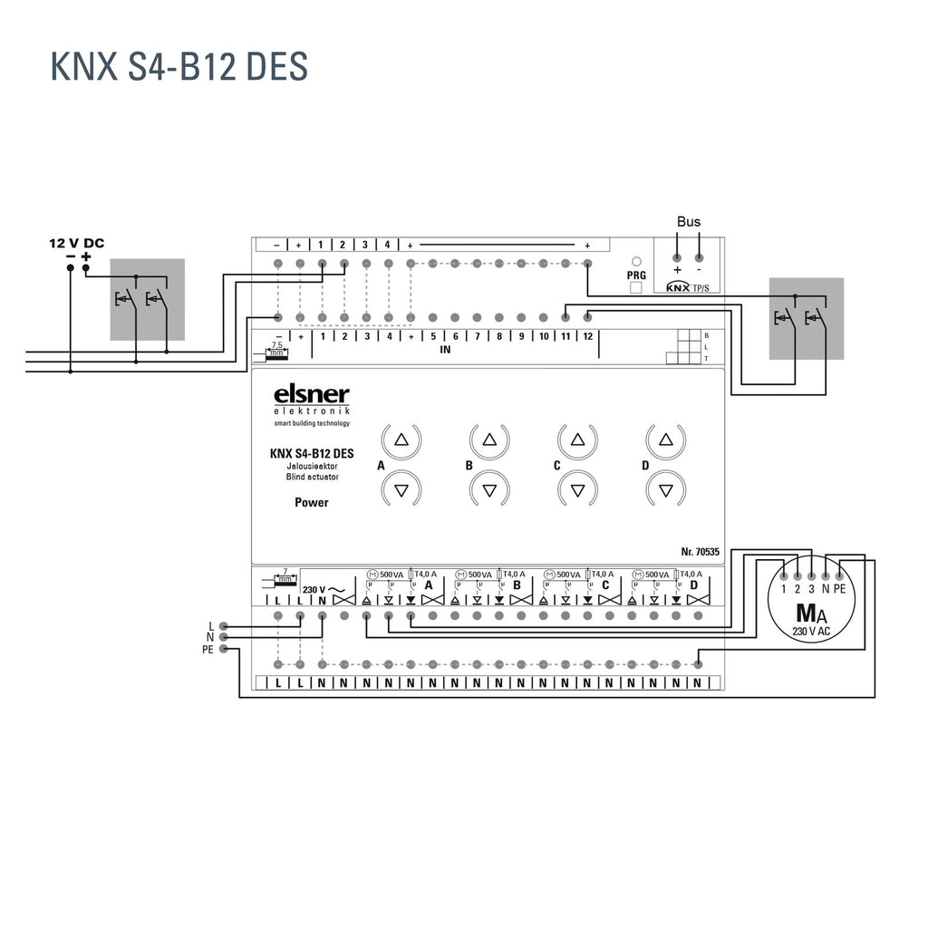 Elsner KNX S4-B12 DES