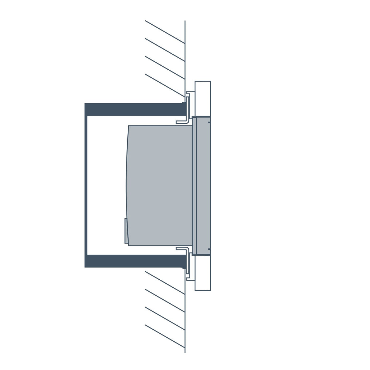 Elsner KNX T-UP gl, pure white