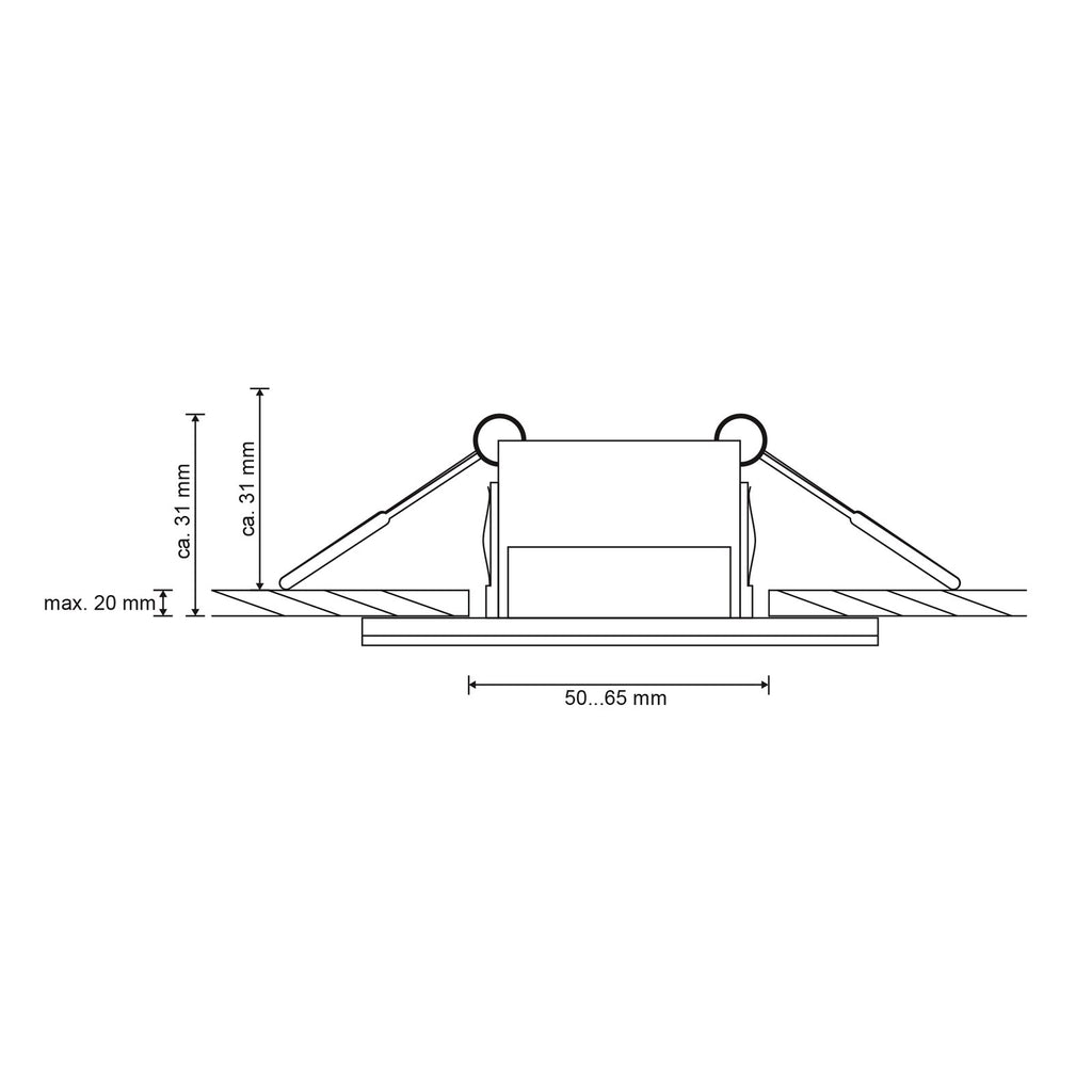 Elsner Intra-Sewi KNX L-Pr, pure white