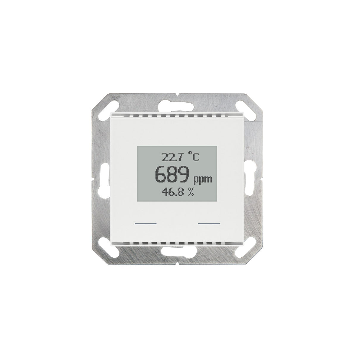 Elsner KNX VOC/TH-UP Touch, pure white RAL 9010