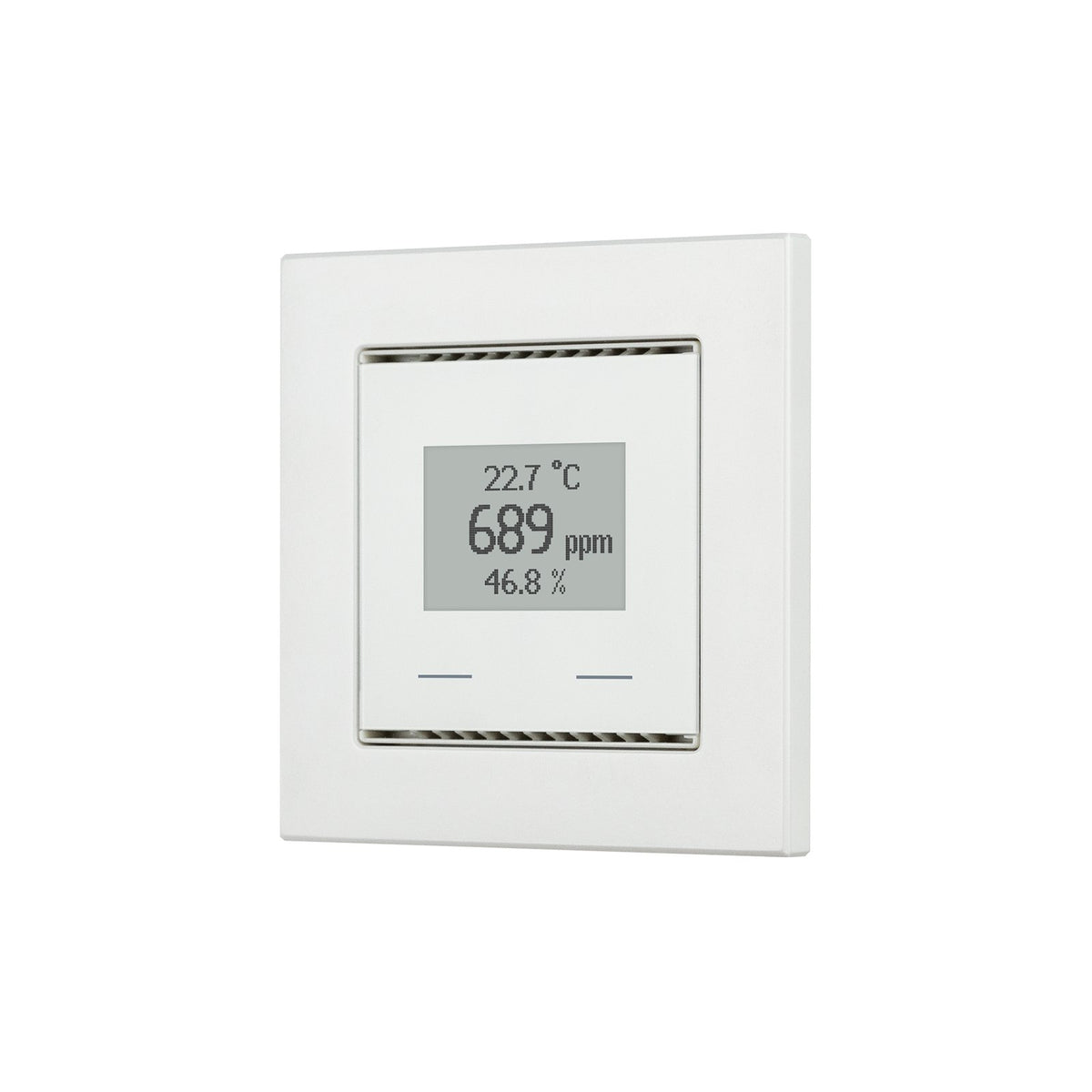 Elsner KNX VOC/TH-UP Touch, pure white RAL 9010
