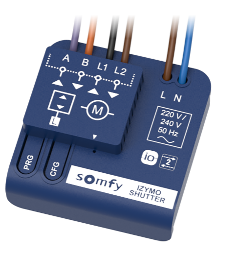 Somfy Izymo Shutter Receiver io Micro-Module