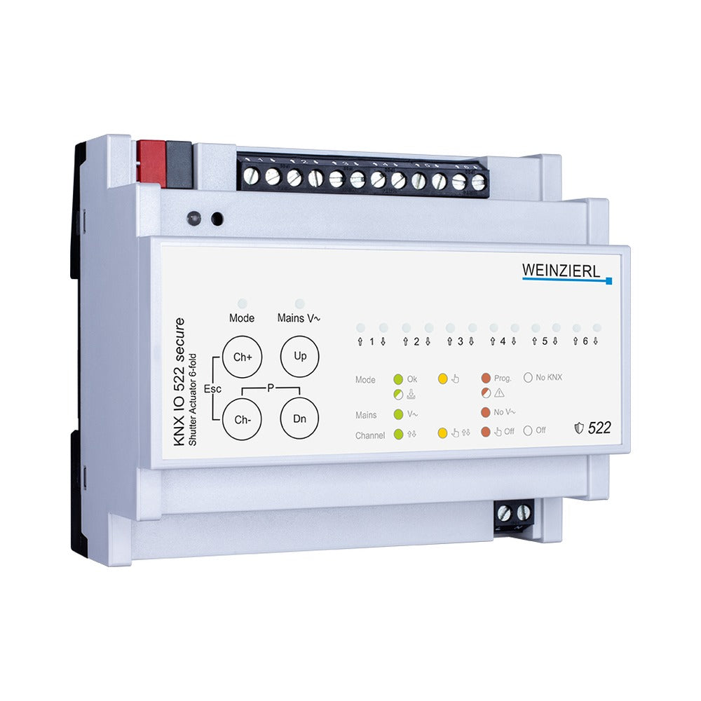 KNX IO 522 secure by Weinzierl