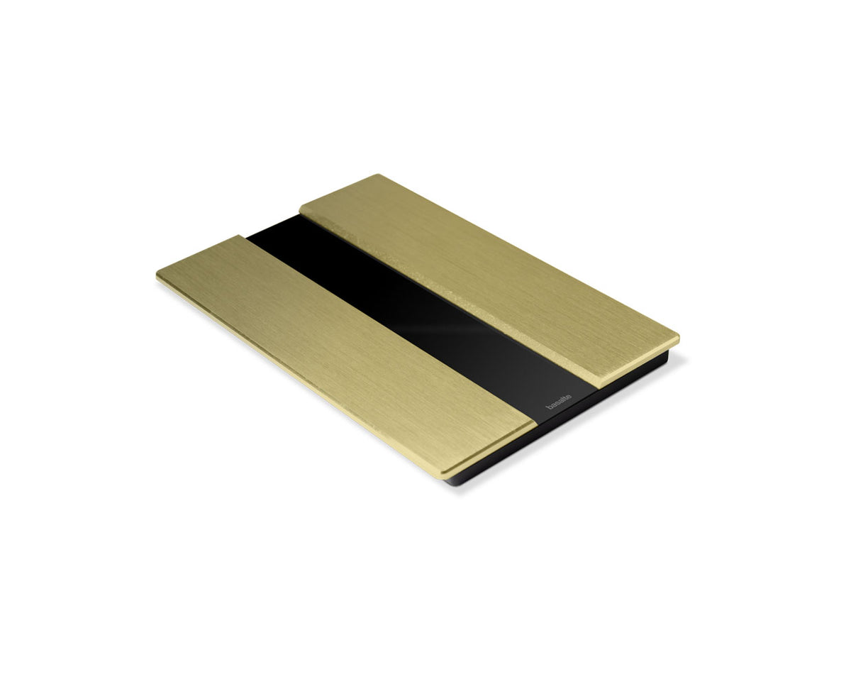 Miro base - brushed brass