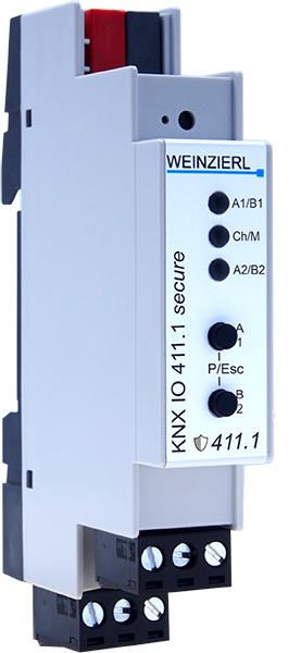 KNX IO 411.1 secure by Weinzierl