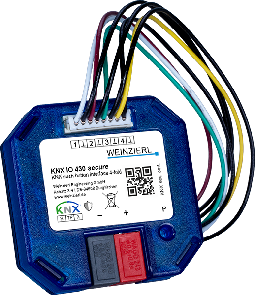 KNX IO 430 secure by Weinzierl