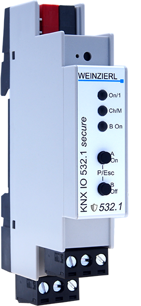 KNX IO 532.1 secure by Weinzierl