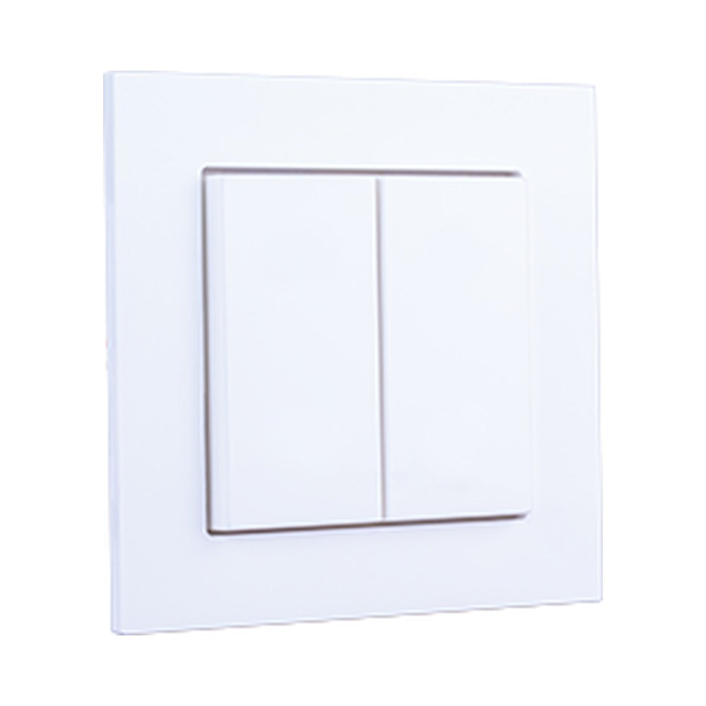 Double rocker: white glossy by Weinzierl