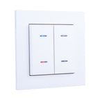 Double rocker: white glossy by Weinzierl
