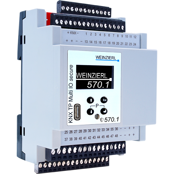 KNX TP Multi IO 570.1 secure by Weinzierl