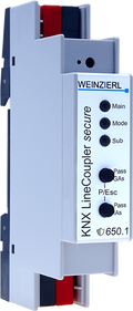 KNX LineCoupler 650.1 secure by Weinzierl