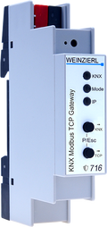 KNX Modbus TCP Gateway 716 secure by Weinzierl