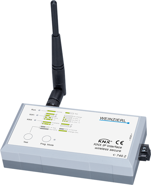 KNX IP Interface 740.2 wireless secure by Weinzierl