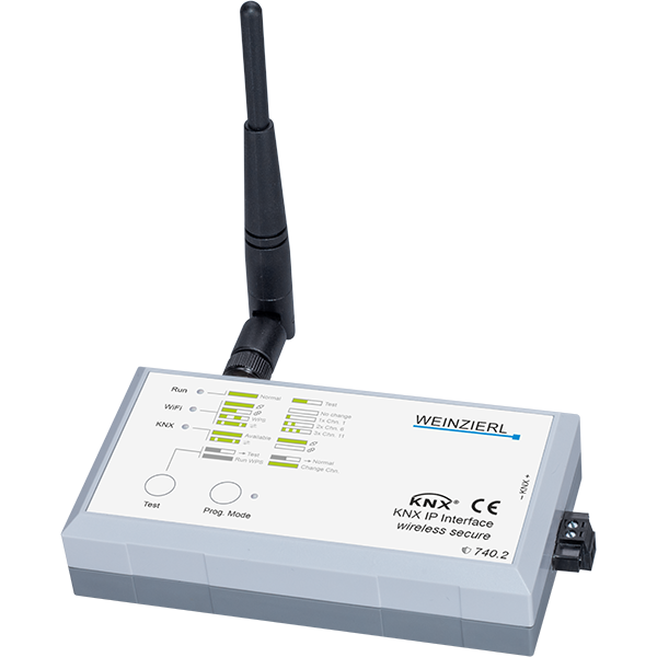 KNX IP Interface 740.2 wireless secure by Weinzierl