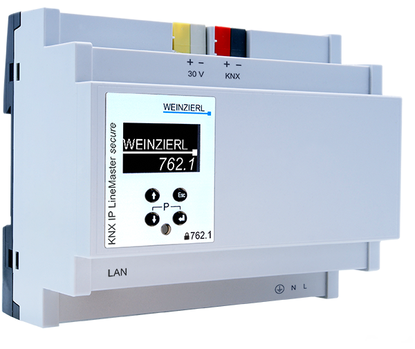KNX IP LineMaster 762.1 secure by Weinzierl