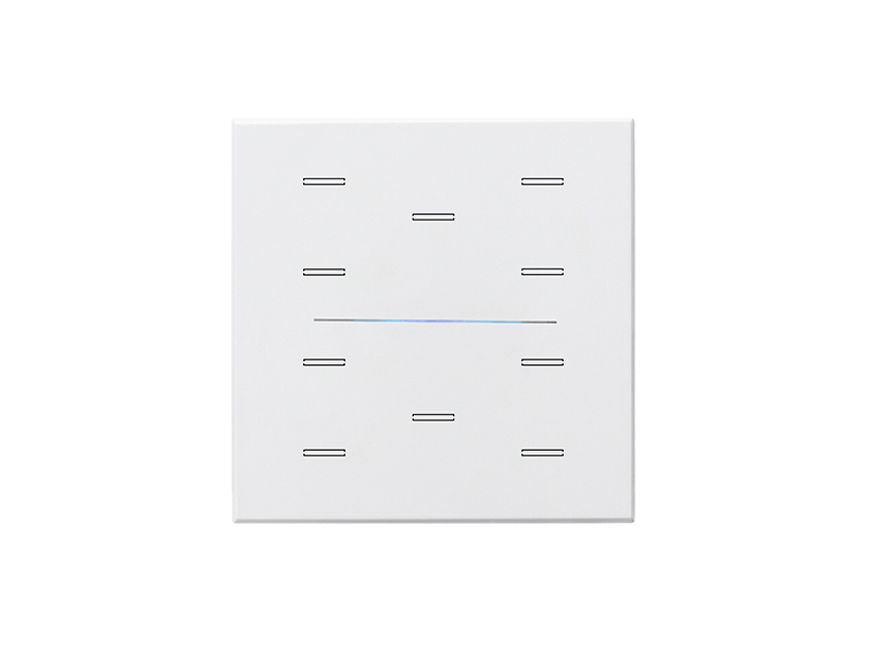 Single Glass - 10 Ch. - Line Series - RGB - Matte White – Eelectron